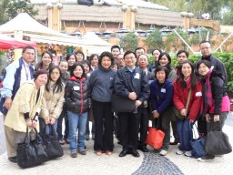Group Photo at Panda House